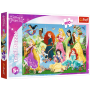 Puzzle Trefl 100el Disney Princess: Czarujące księżniczki - 2